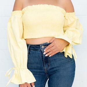 HERENCIA CLOTHING COQUETA OFF THE SHOULDER
TOP B34